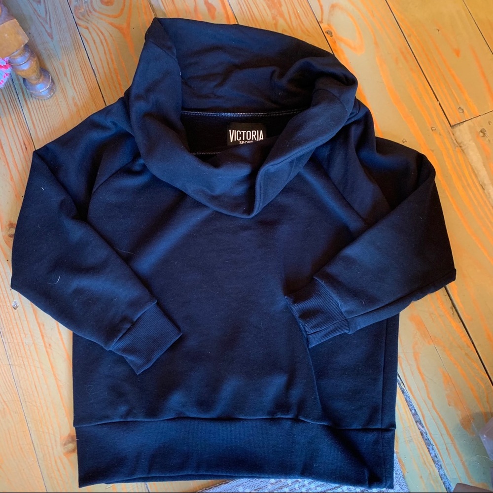 NWOT Victoria Sport Off-the-Shoulder Sweater
